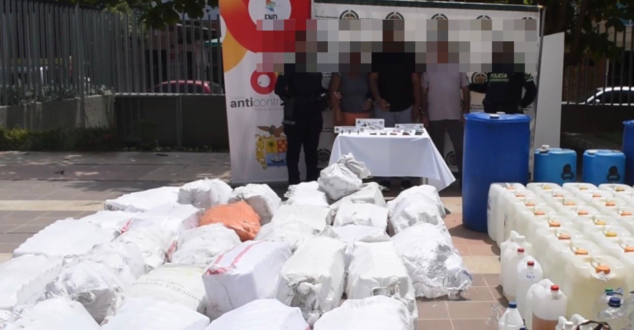 El licor era comercializado en varios barrios de Cartagena.