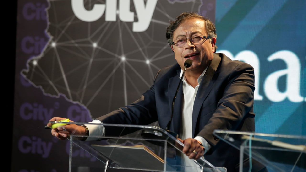 Gustavo Petro, en el Debate Definitivo.