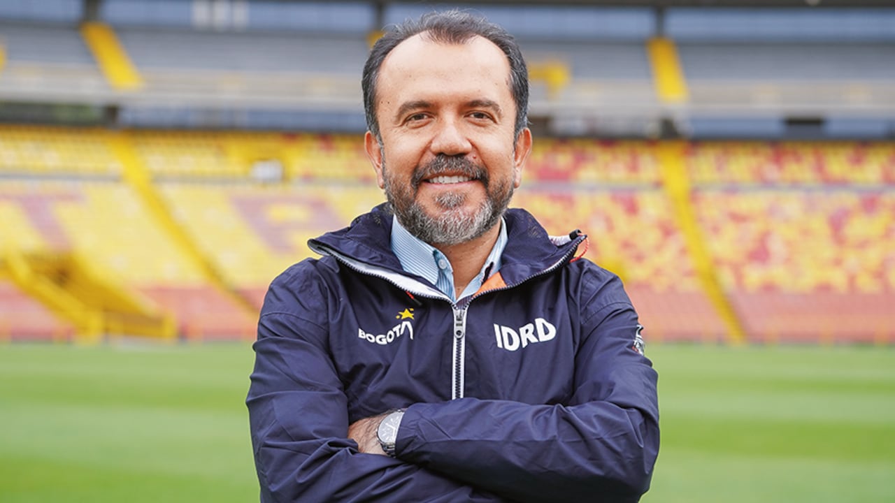 Daniel García, director del Instituto Distrital de Recreación y Deporte.