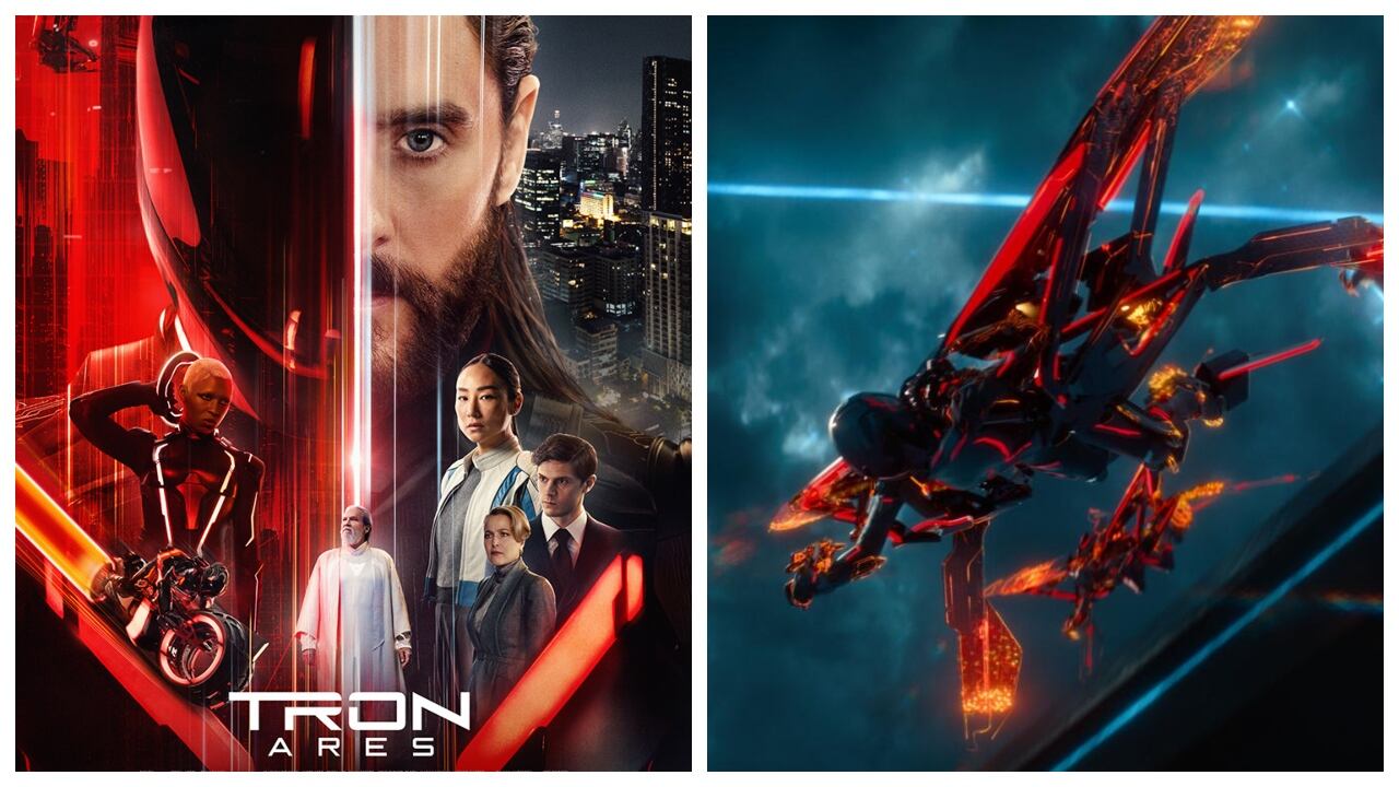 Llega a las salas de cine Tron: Ares, una película de la saga original de Disney.