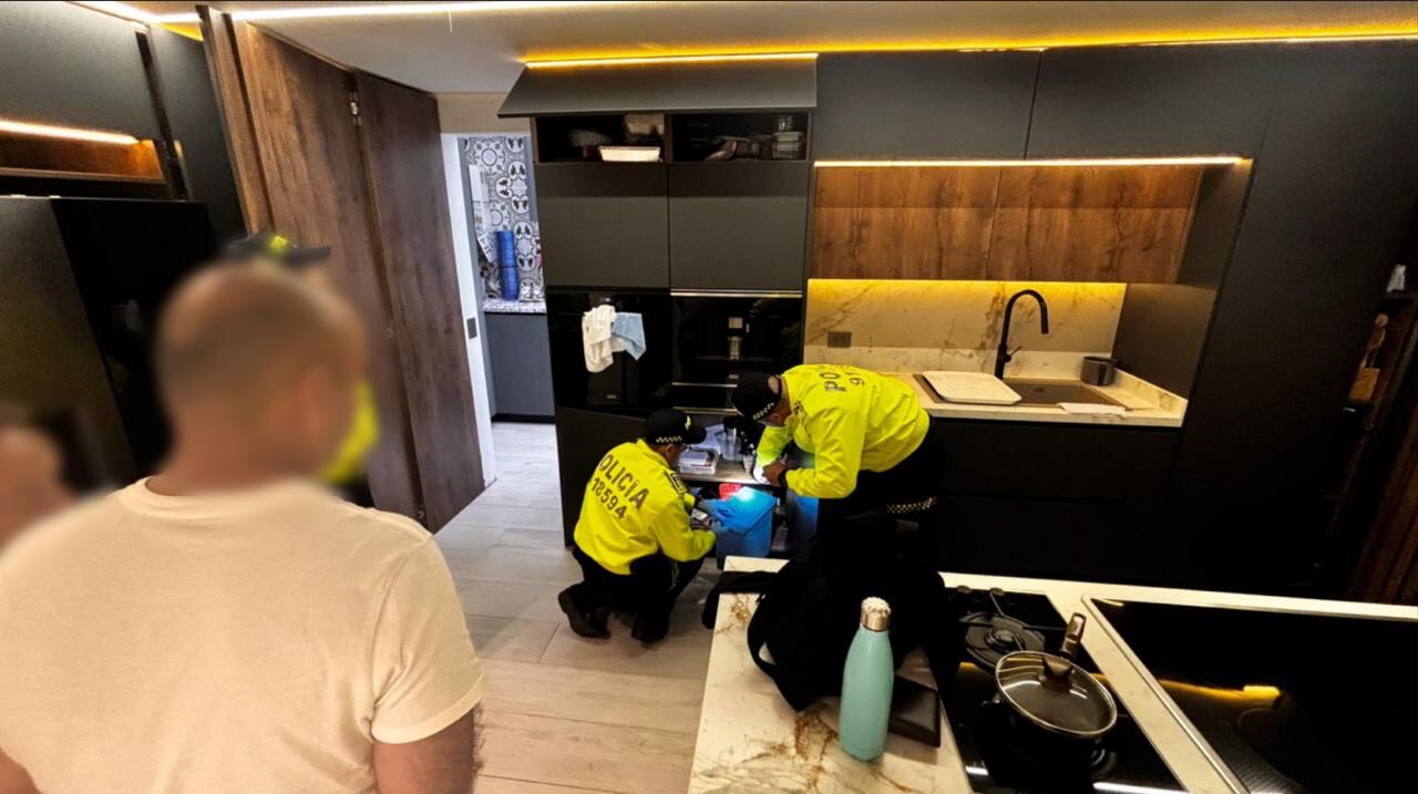 Operativo de la Policía contra el narcotráfico.