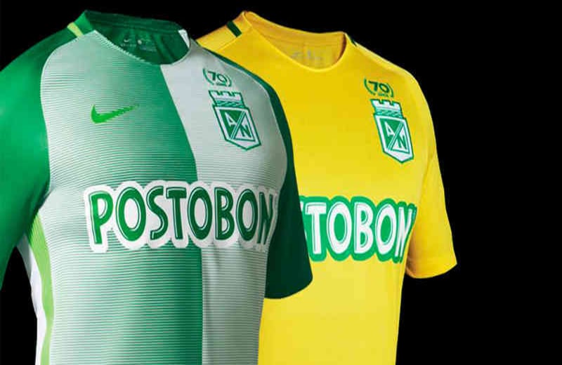 Atlético Nacional. El club paisa quiso hacer un homenaje a la primera camiseta con la que jugaron hace 70 años 