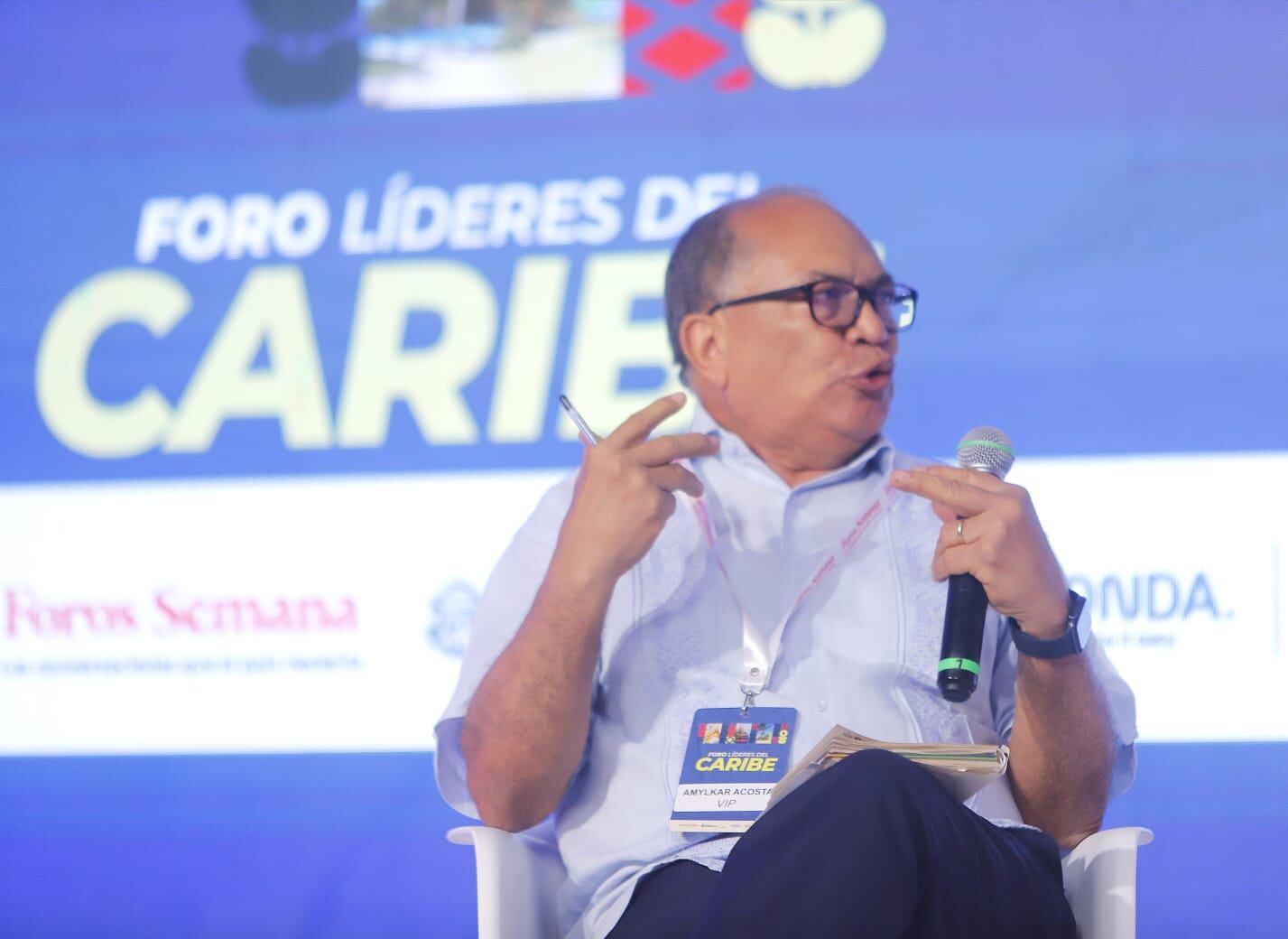 Amylkar Acosta, Director de la Región Administrativa y de Planificación del Caribe.
