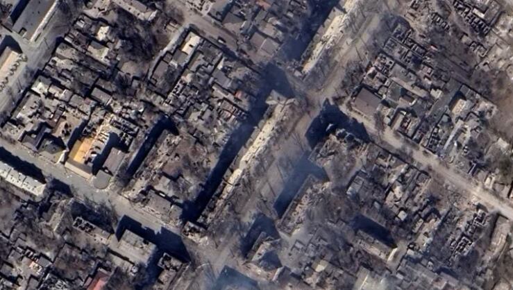 Google Maps actualizó las imágenes que evidencian las consecuencias de la invasión de Rusia a Ucrania.