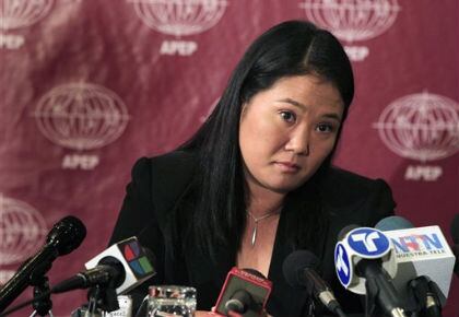 Fujimori ha sido acusada de ser parte del escándalo de corrupción de Odebrecht. Foto: AP