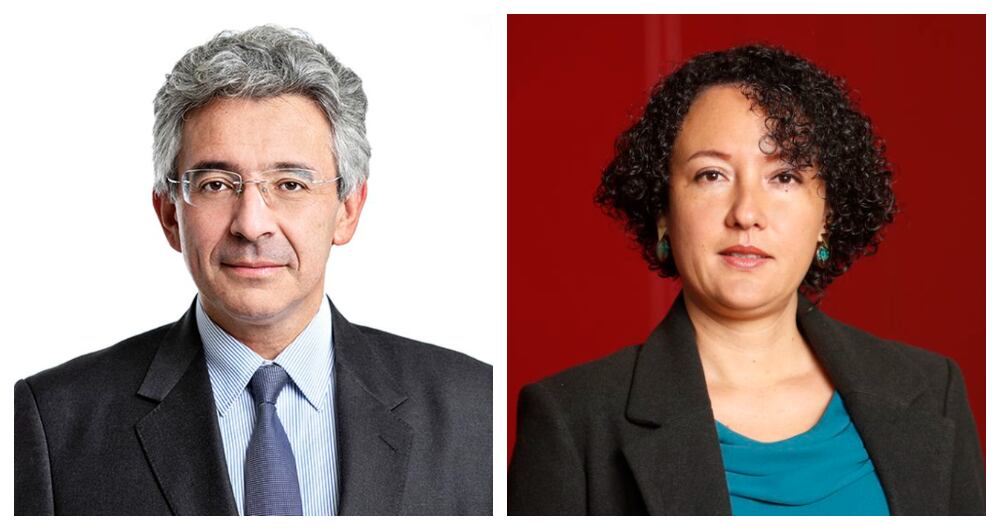 Enrique Gómez Martínez e Isabel Cristina Zuleta tuvieron un fuerte agarrón.