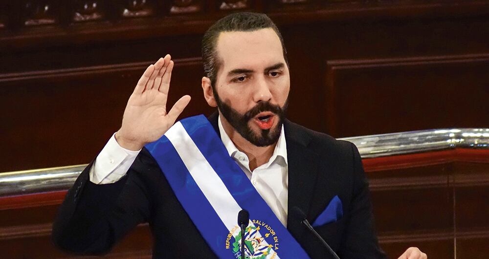 Nayib Bukele sigue atravesando críticas por su idea de la 'Ciudad Bitcóin'. Foto: Getty Images