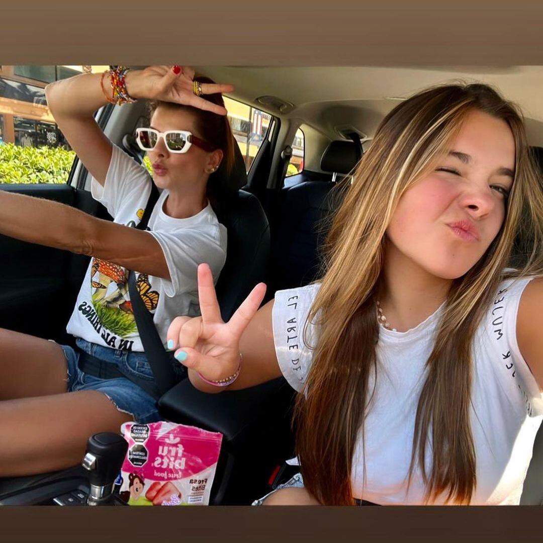 Gaby y Carolina Cruz comparten momentos juntas