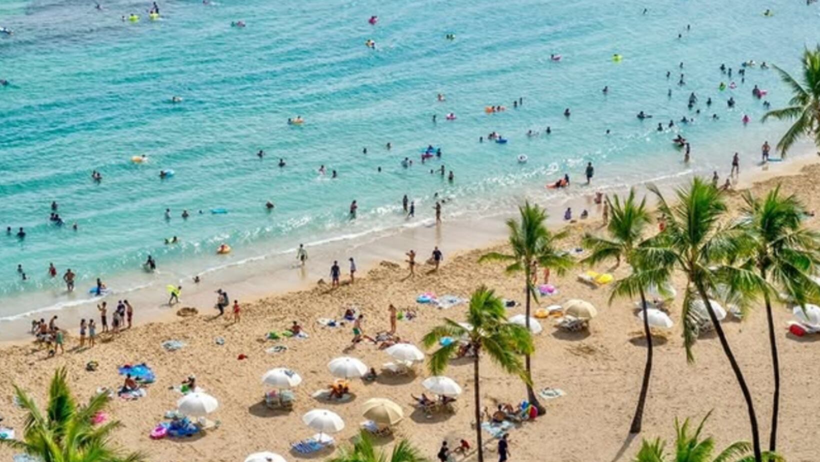 Las playas de Hawái son unas de las más hermosas del Pacífico