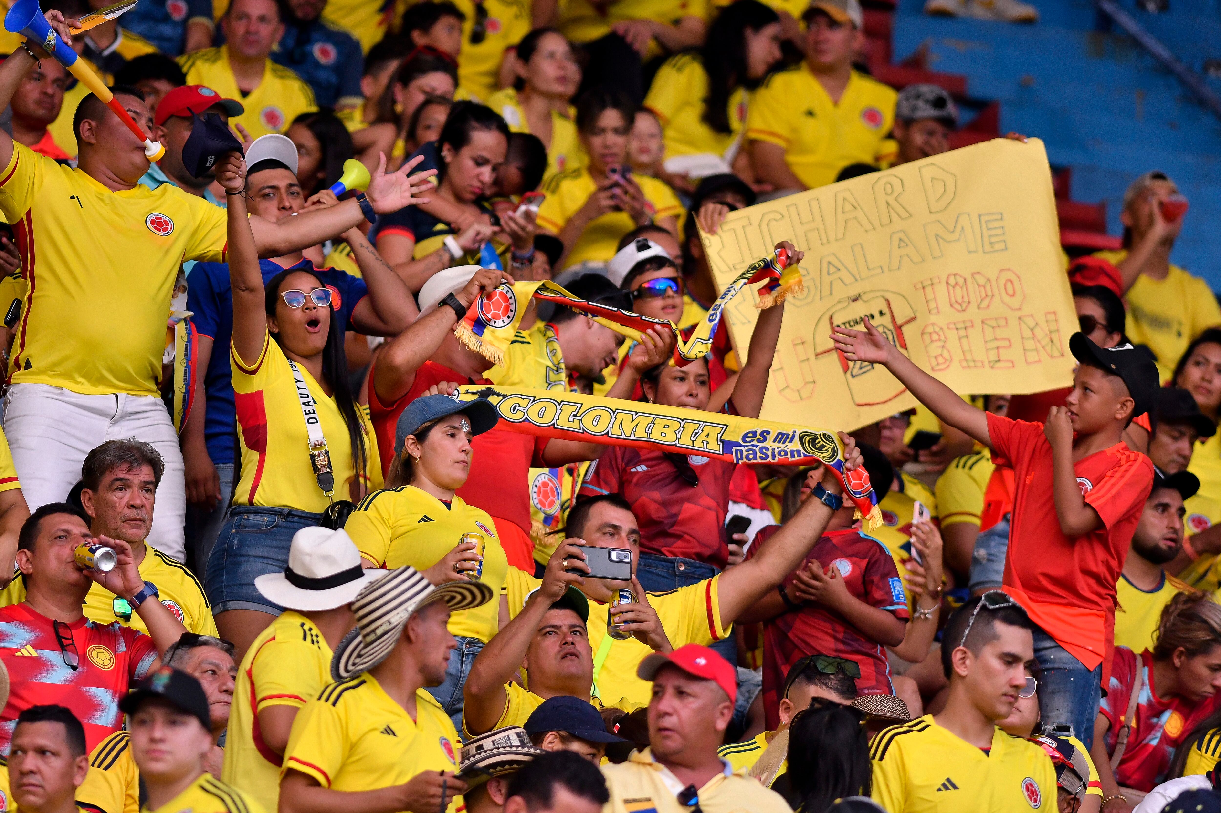 Tribuna estadio Barranquilla