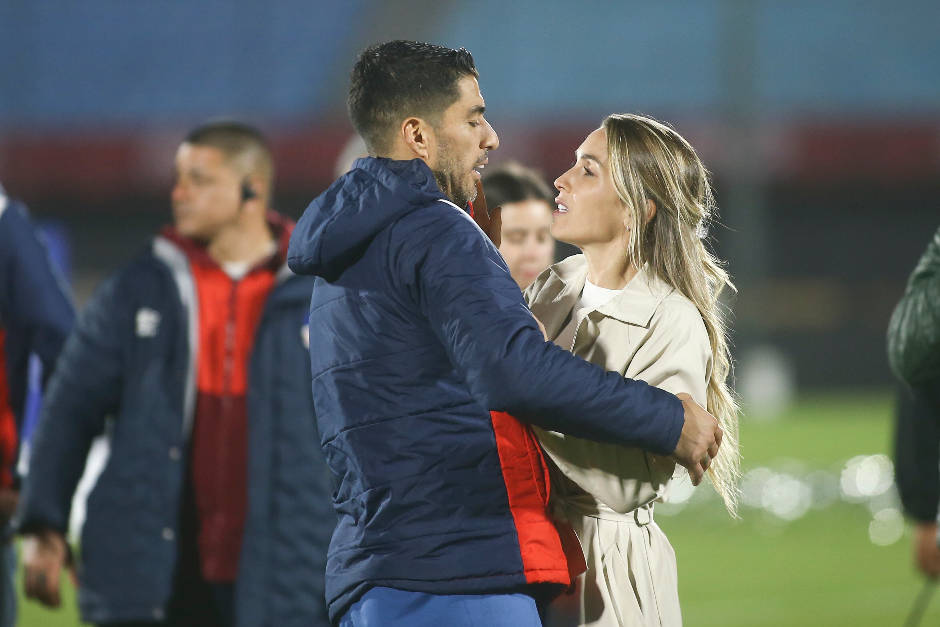 Luis Suárez comparte con su esposa, Sofia Balbi