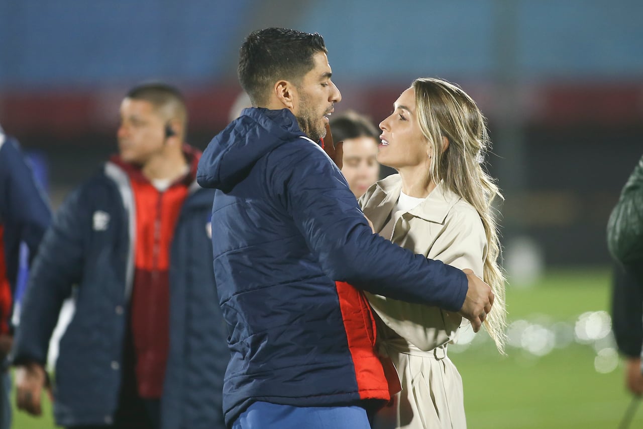Luis Suárez comparte con su esposa, Sofia Balbi