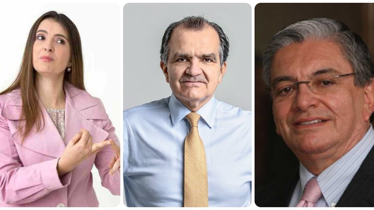 Paloma Valencia, Óscar Iván Zuluaga y Fabio Valencia