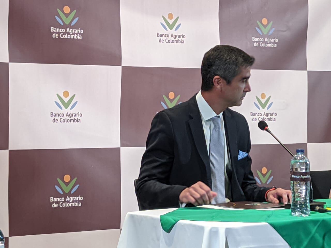 Hernando Chica, presidente del Banco Agrario de Colombia.