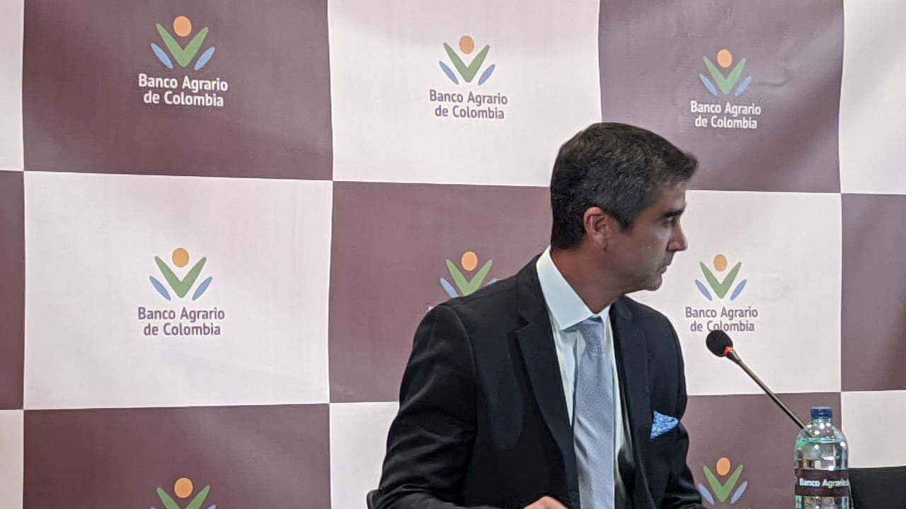 Hernando Chica, presidente del Banco Agrario de Colombia.
