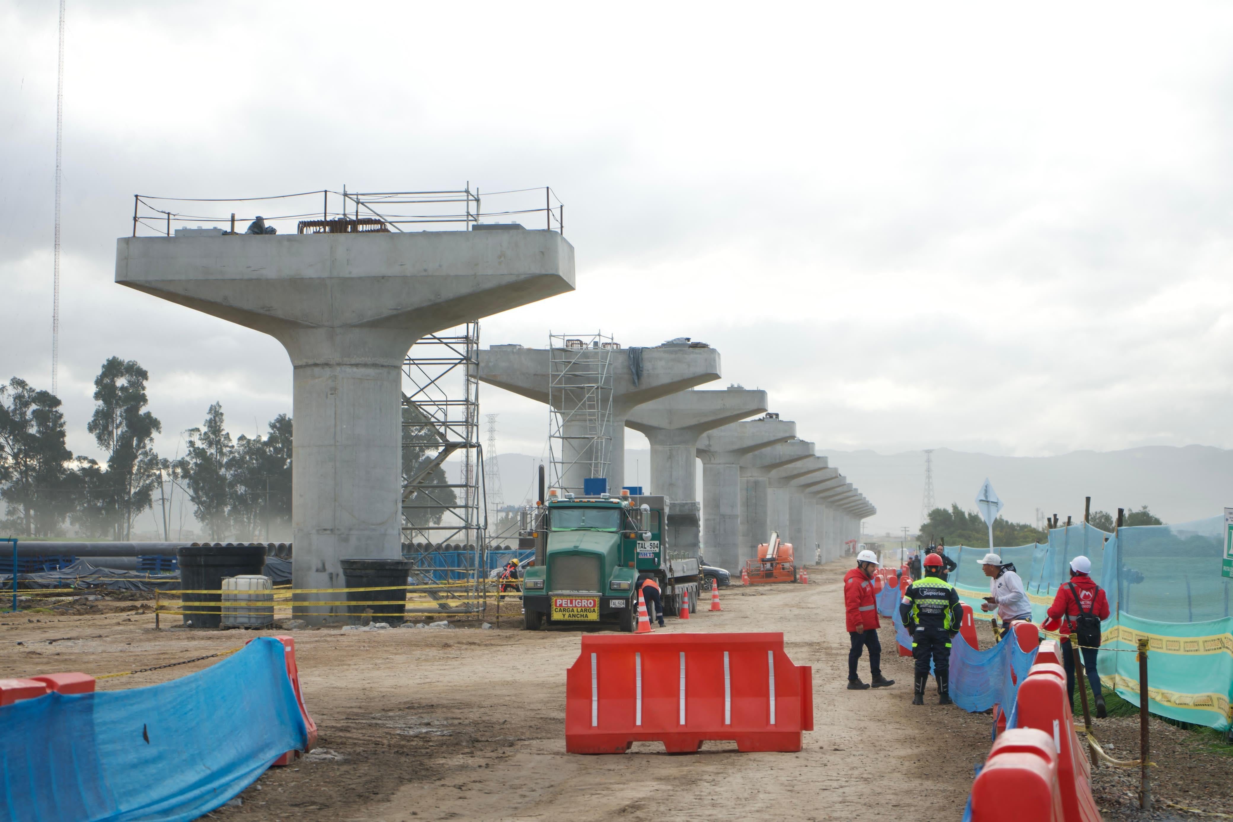 Construcción de la primera línea del Metro de Bogotá