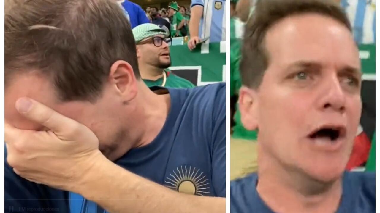 Jero Freixax, reconocido influencer celebró hasta las lágrimas el triunfo de Argentina.