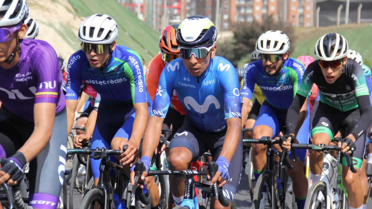 Nairo Quintana durante los Nacionales de Ruta 2024