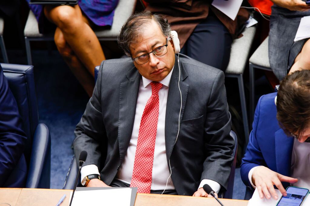 El presidente Gustavo Petro en Nueva York (Estados Unidos), el 20 de septiembre de 2023 (Photo by Kena Betancur/Getty Images)