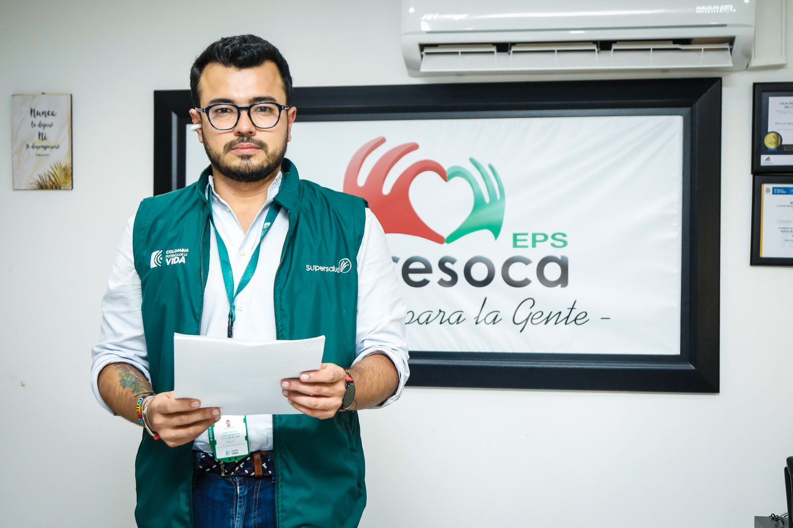 Luis Carlos Leal Angarita, superintendente de Salud