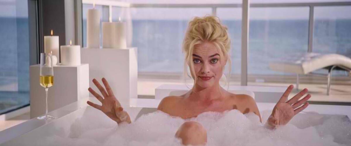 Margot Robbie interpretó a Nadine Macaluso en la premiada película El Lobo de Wall Street.