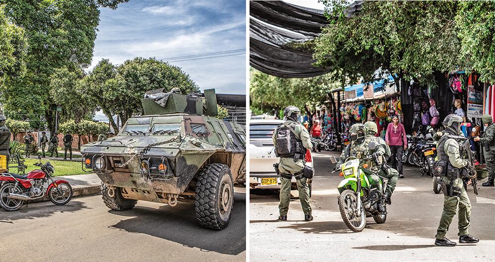    En cinco días, la Policía logró 12 capturas, incautó 10 armas de fuego, 3 granadas, 563 cartuchos y recuperó 10 motos robadas.