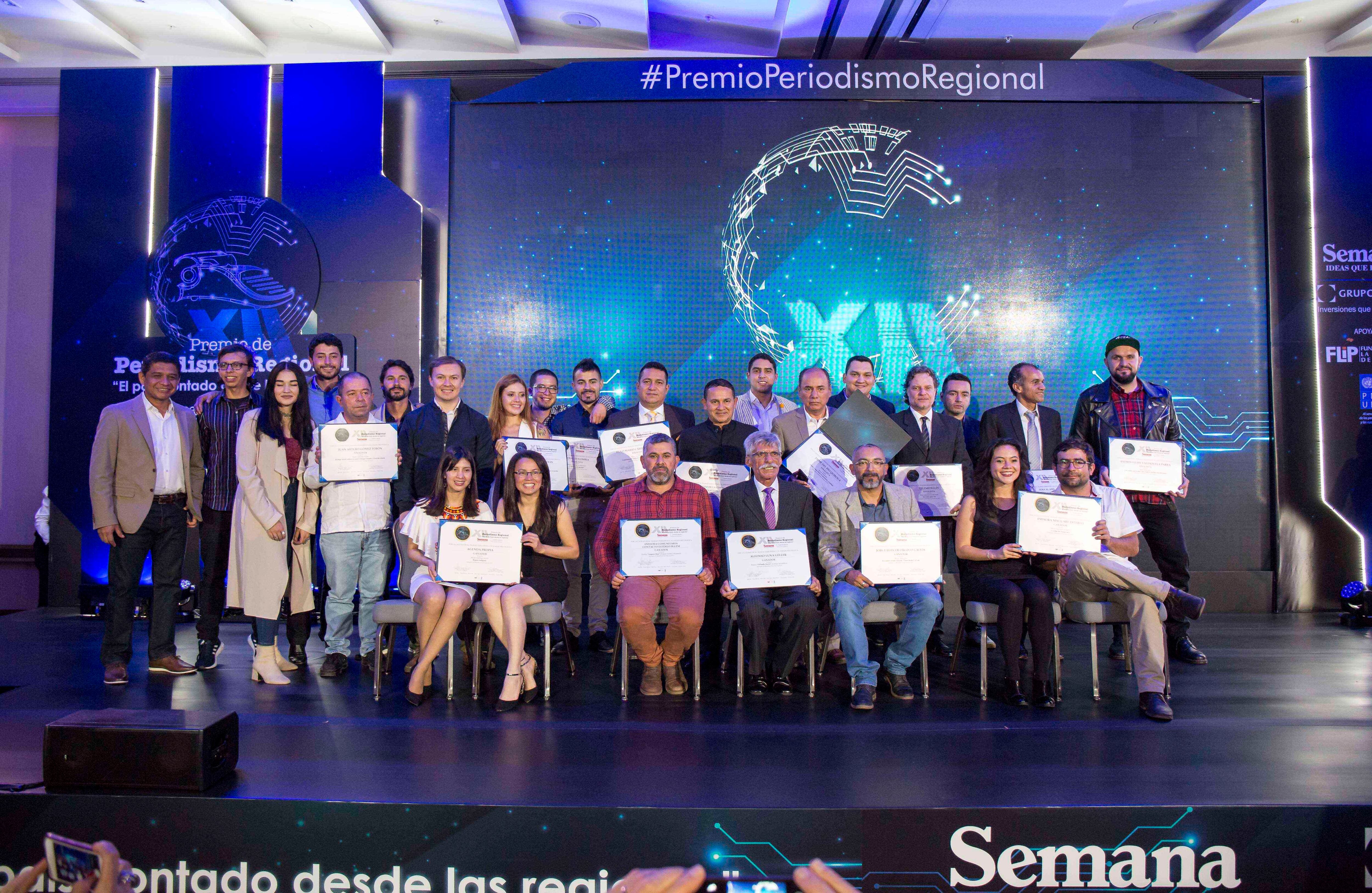 Finalistas del Premio de Periodismo Regional Semana - Grupo Argos: El país contado desde las regiones 2019