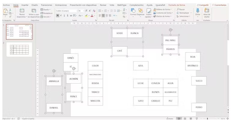 Agrupar con las pistas 5, 6, 7, 8 y 9
