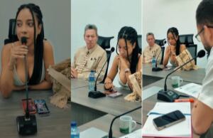 Juliana Guerrero estuvo presente en el anuncio del nuevo rector de la Universidad Popular del Cesar.