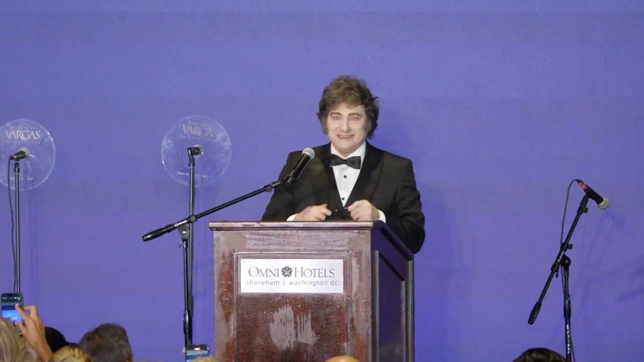 Javier Milei en Washington