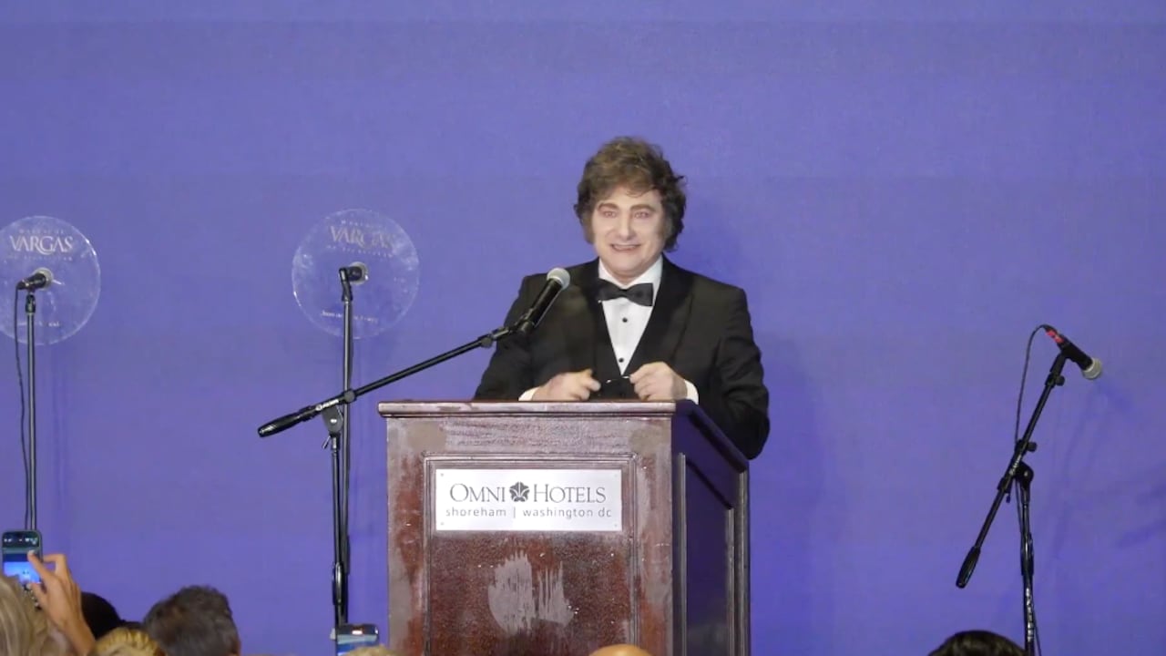 Javier Milei en Washington