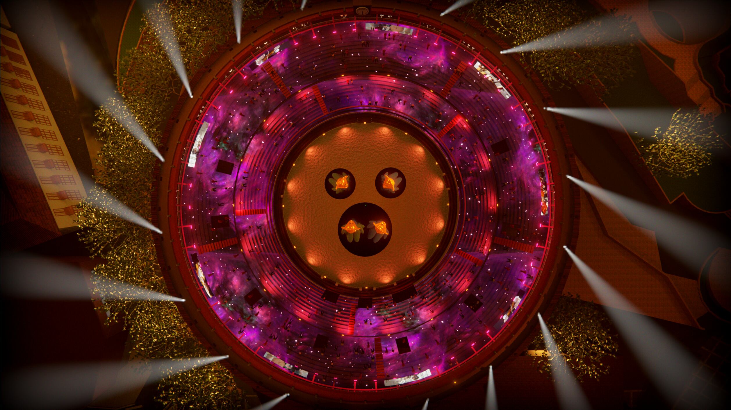 Render de la  obra ‘Latido de la tierra’