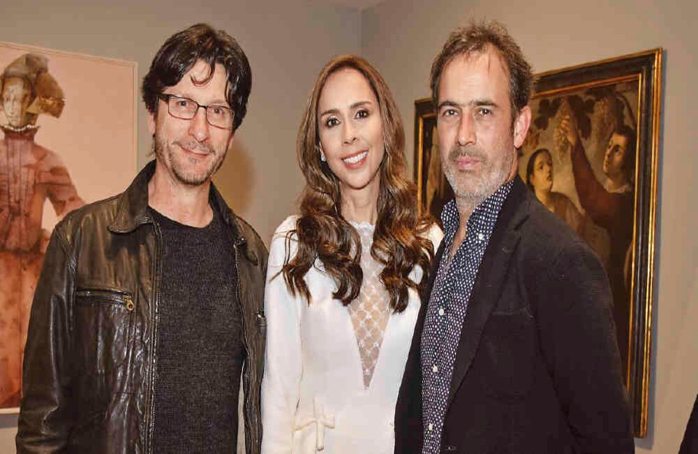Guillermo Londoño, Paula López y Pedro Franco.