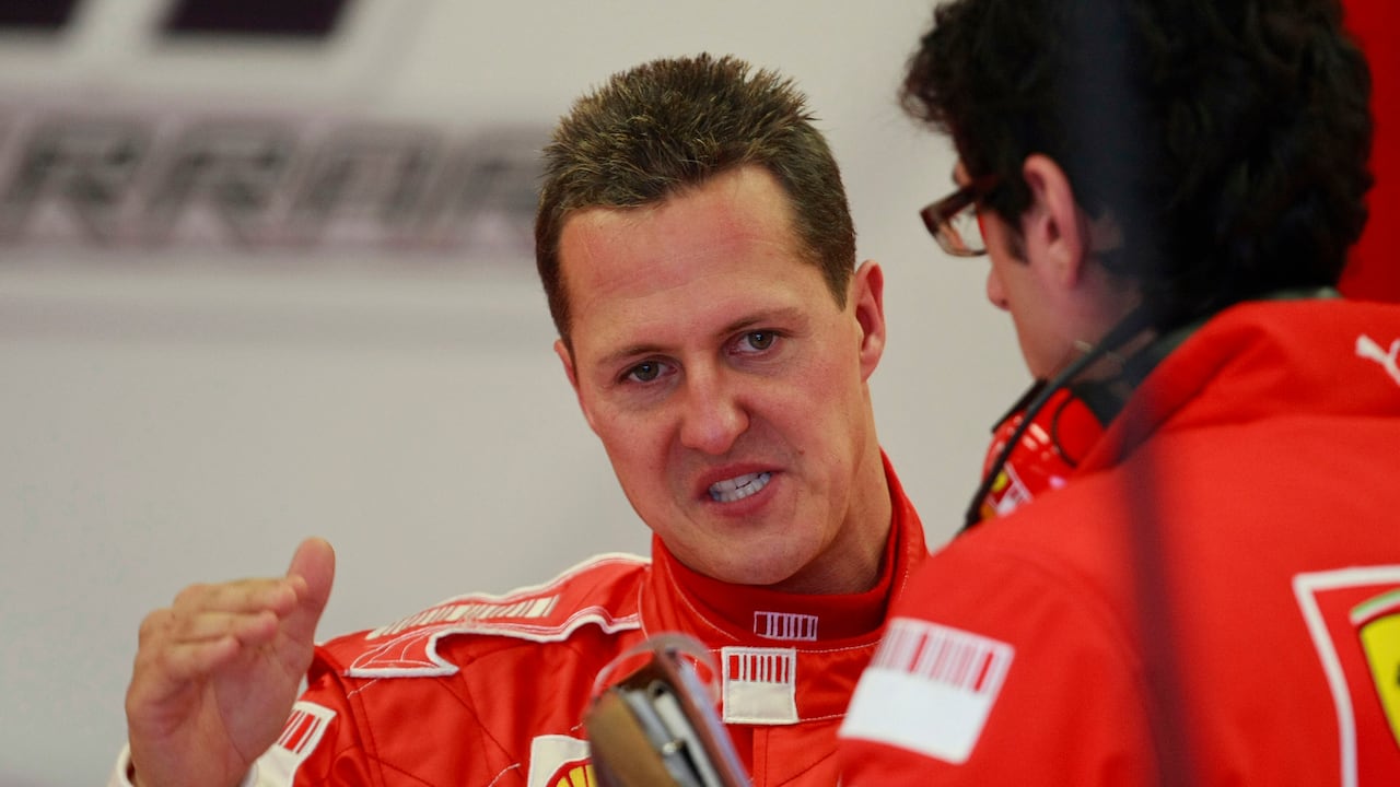 Michael Schumacher, durante su paso por la escudería Ferrari.