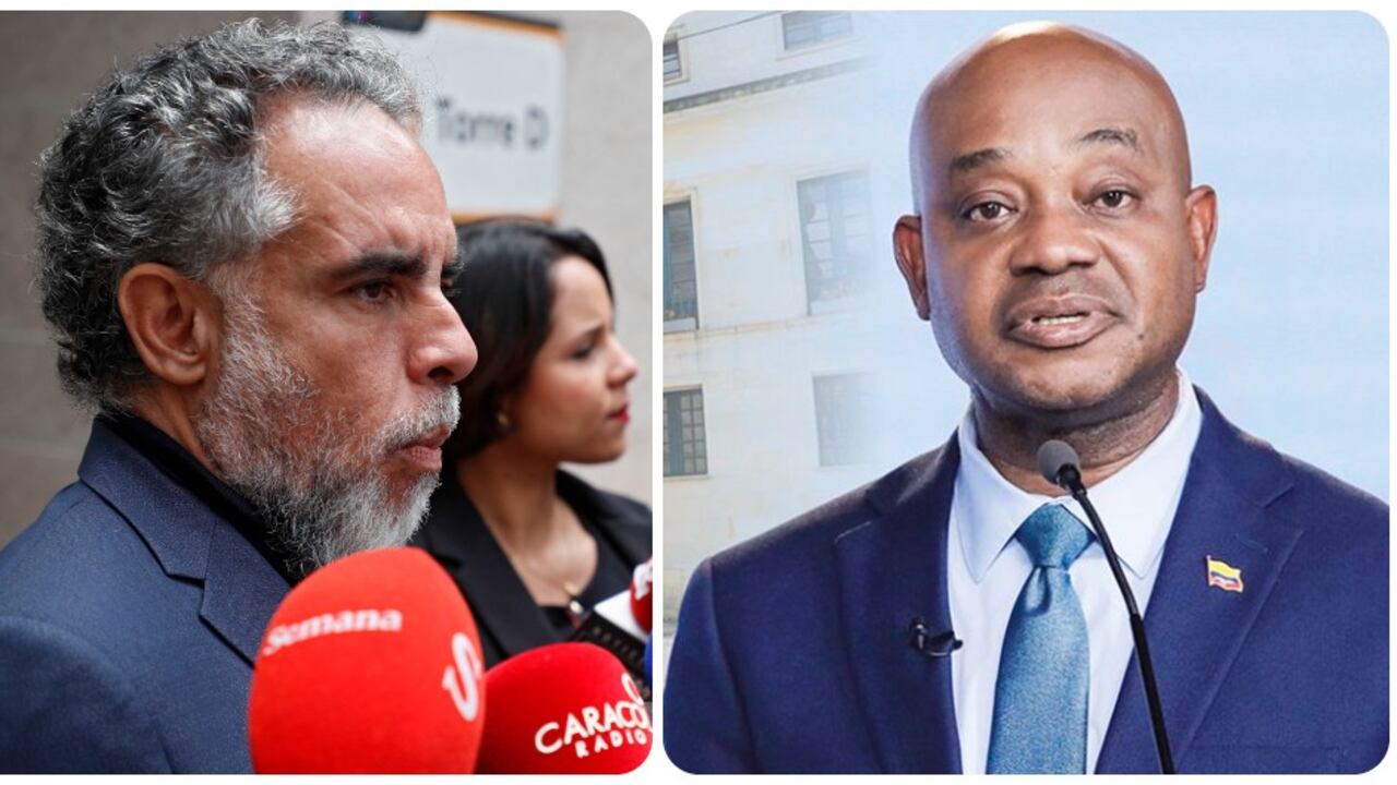 Armando Benedetti y Luis Gilberto Murillo.