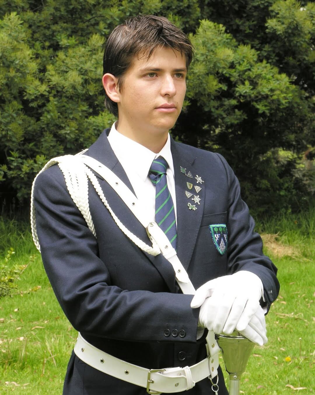 María Carolina Hoyos recordó a Miguel Uribe Turbay en su época del colegio.