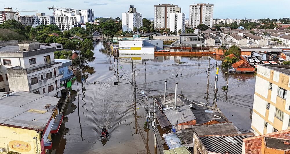 Inundaciones en Brasil 