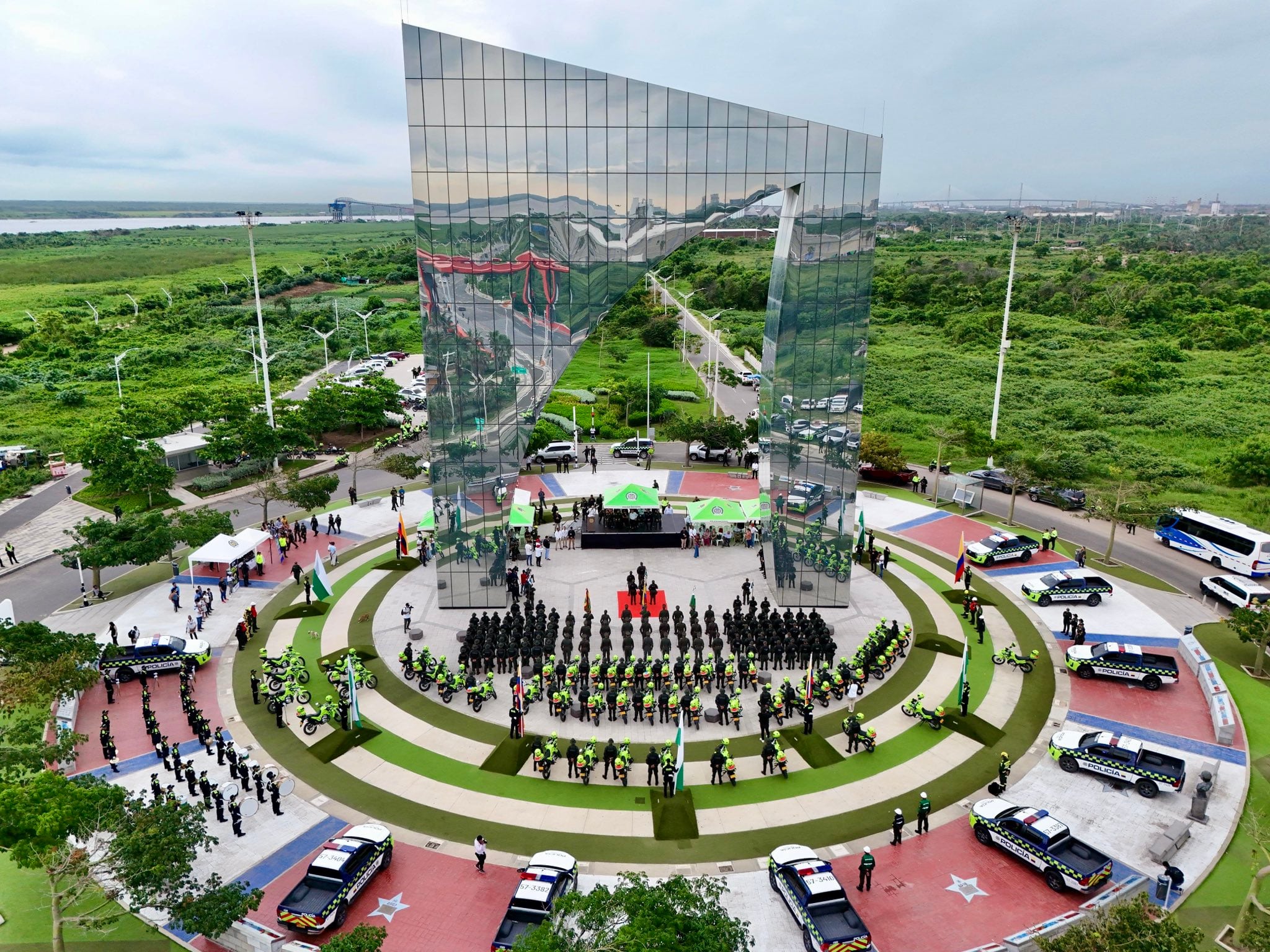 Lanzamiento del Gaula Élite en Barranquilla.