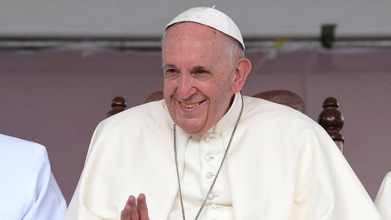 El papa Francisco, hijo de inmigrantes itlianos, pone en el centro del debate la xenofobia. Foto: AFP.