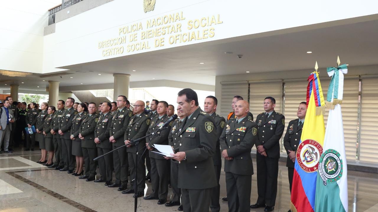 El director de la Policía Nacional, general William Salamanca, anunció cambios en la institución.