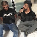 Colombianos detenidos en Haití.