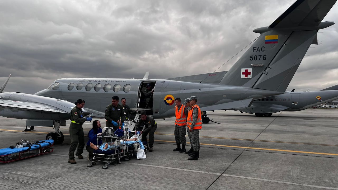 A Bogotá llegaron otros seis militares heridos, tras ataque terrorista del ELN contra el Ejército en Arauca. Archivo.