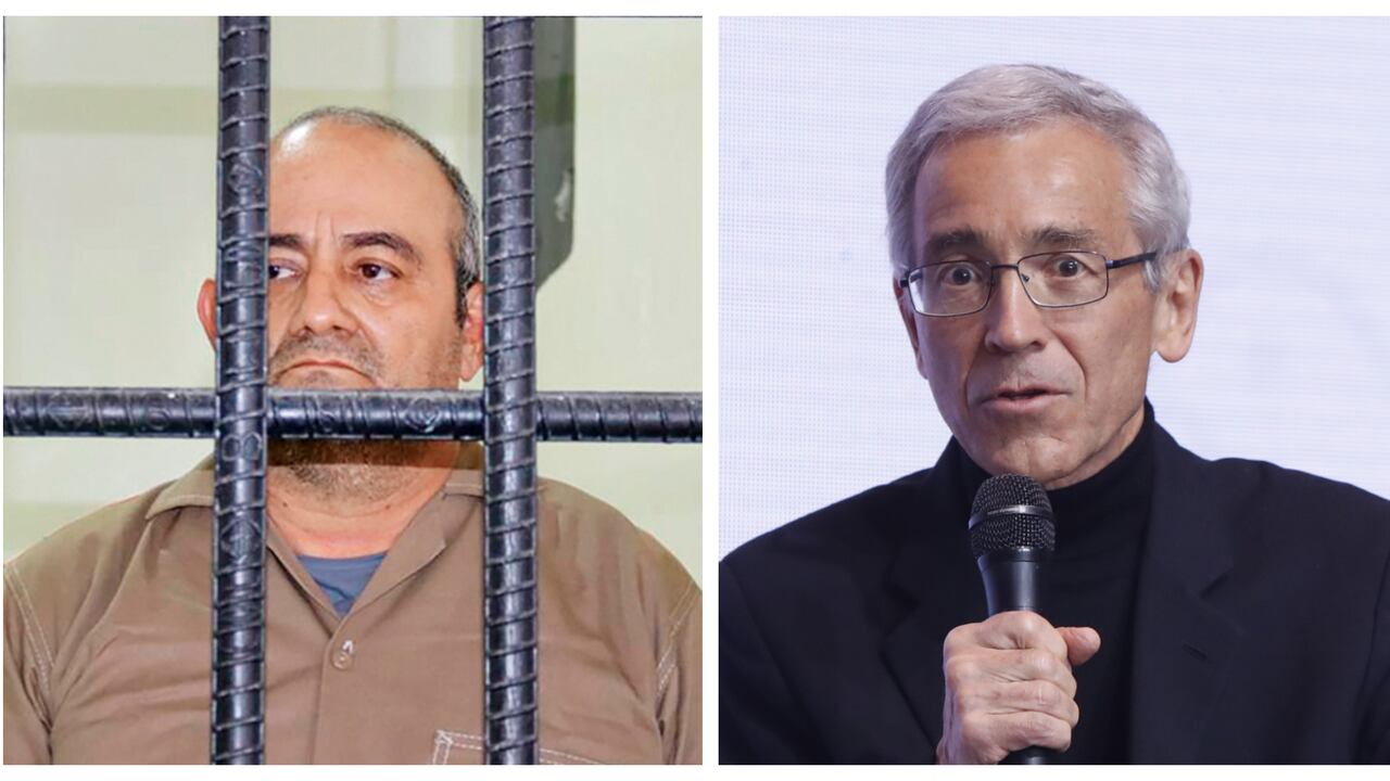 Otoniel y Francisco de Roux.