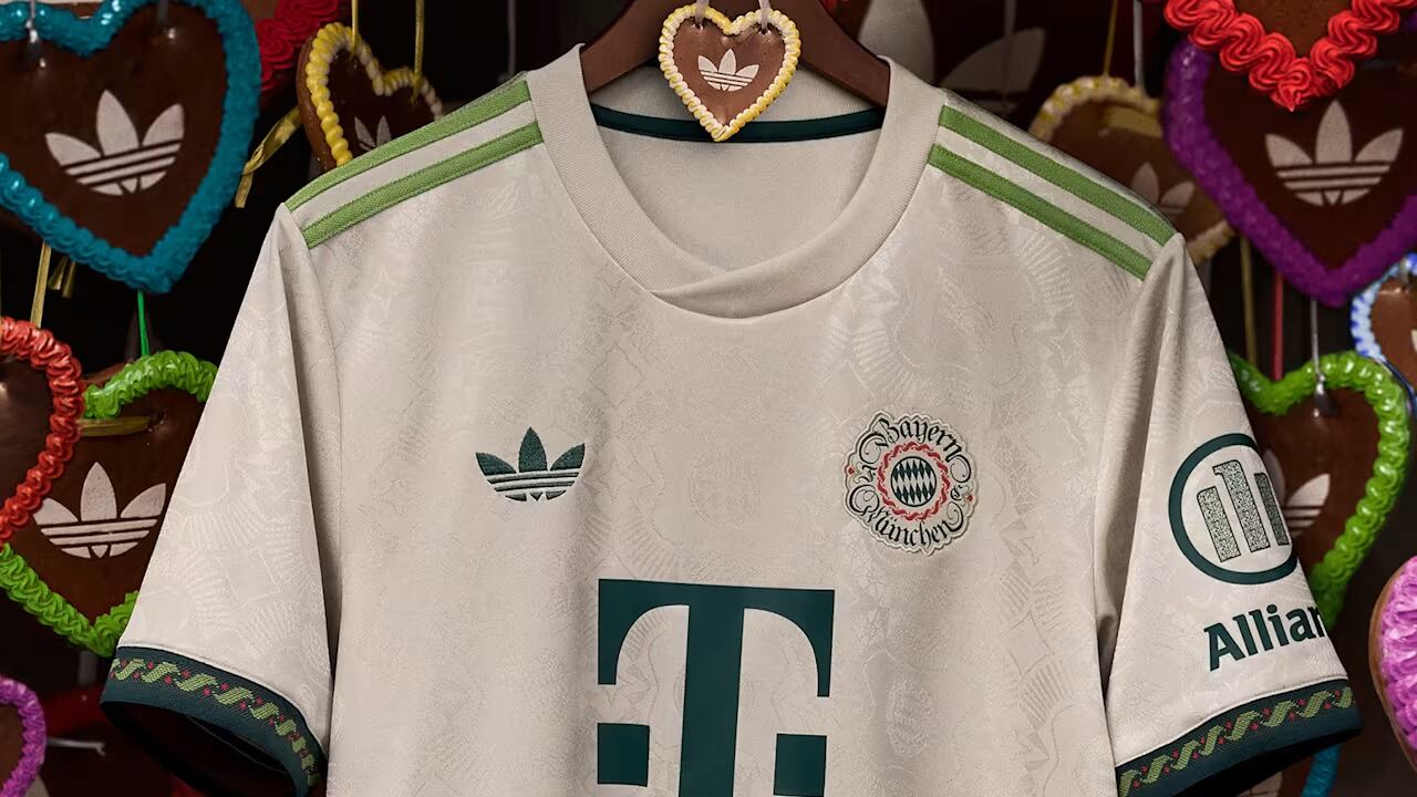 Esta es la camiseta del Bayern Múnich en conmemoración del oktoberfest