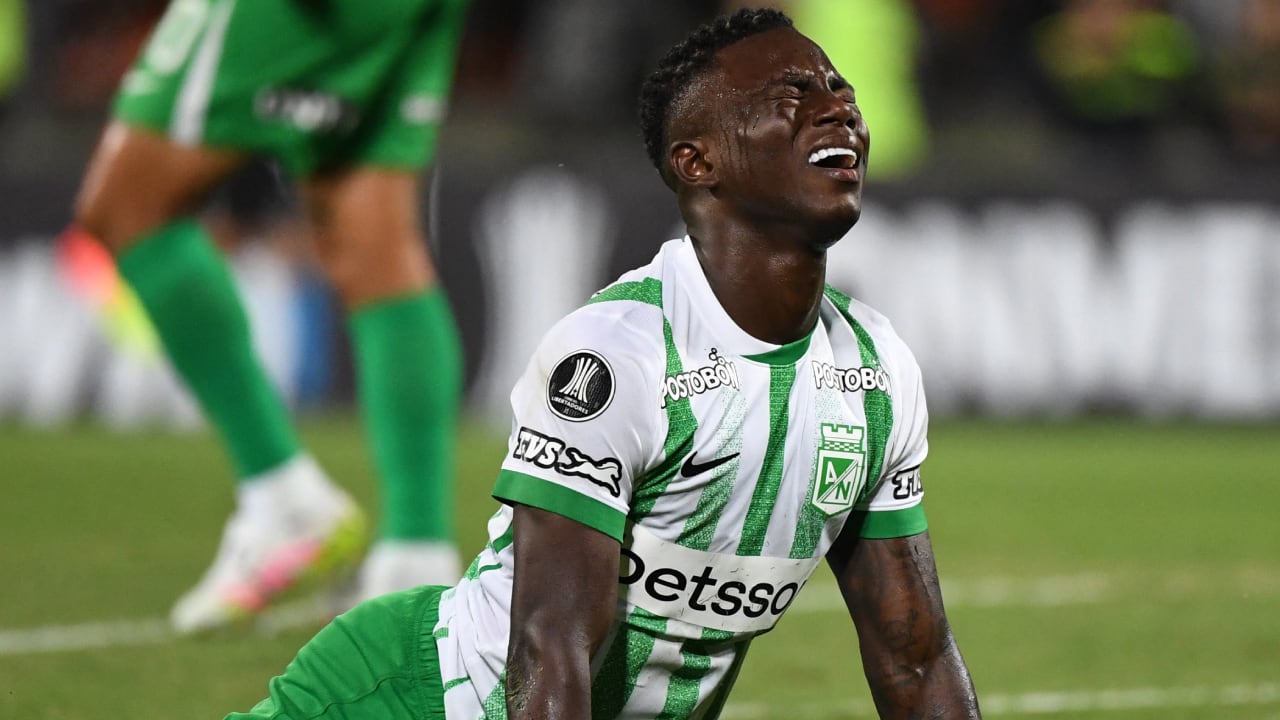 Marino Hinestroza, delantero titular de Atlético Nacional