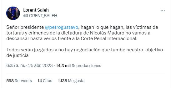 Trino de Lorent Saleh