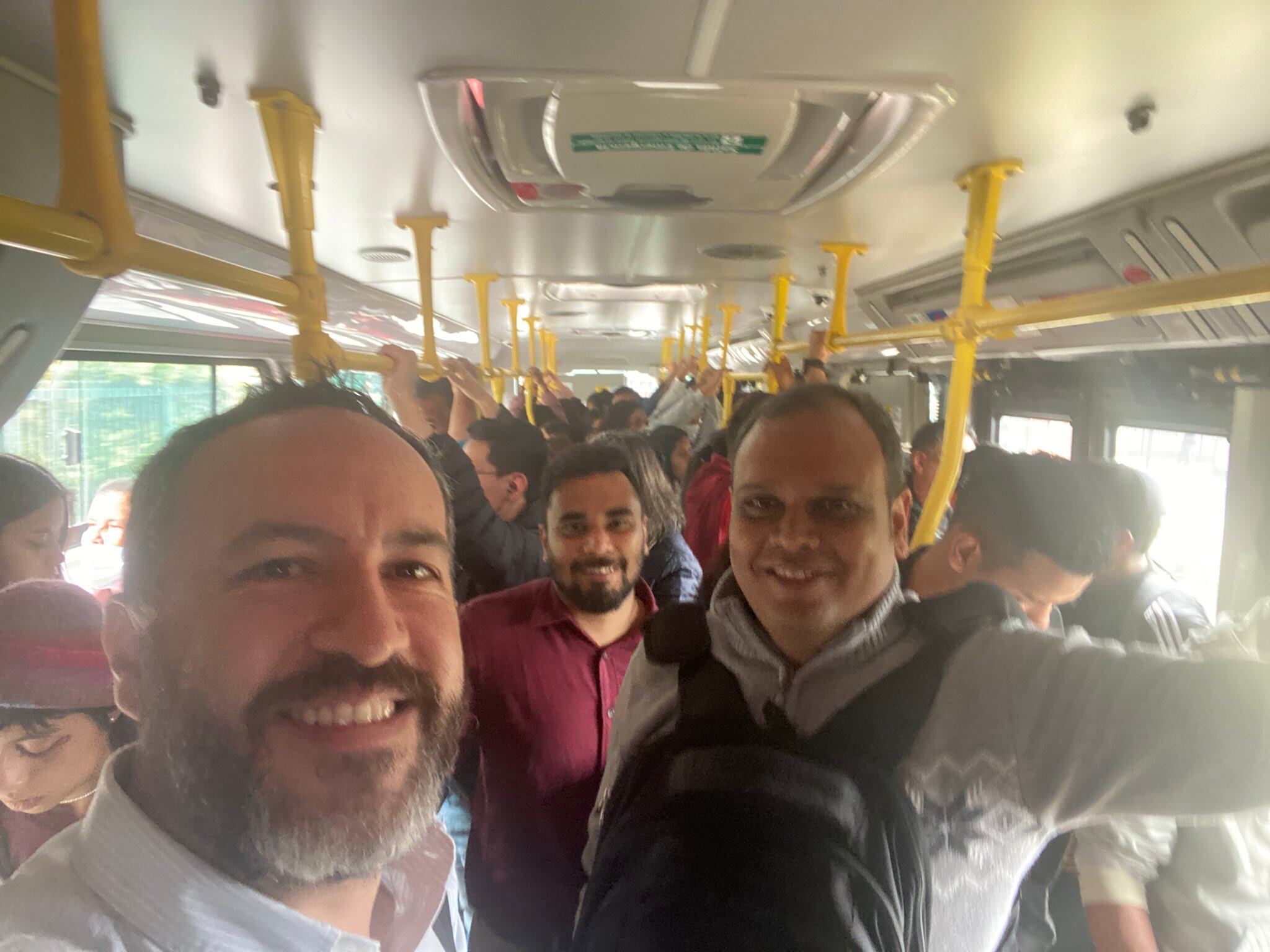 Felipe Ramírez, director de Movilidad Urbana del WRI y Pawan Mulukutla, Director de Movilidad Urbana y Eléctrica de WRI