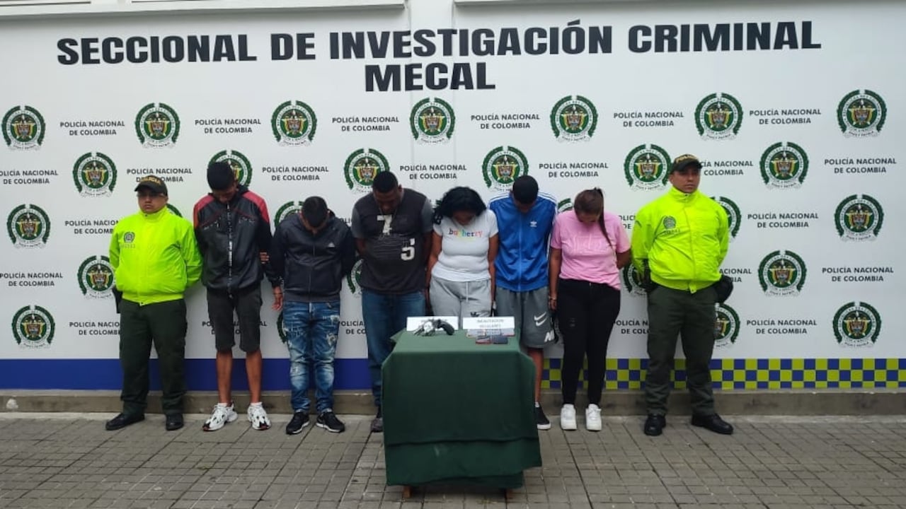 Autoridades en Cali desarticularon a la banda 'Las delicias', dedicada al homicidio y tráfico de drogas.