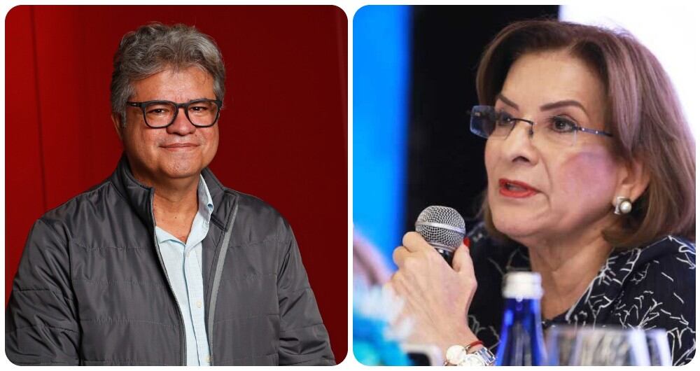 Wilson Arias y Margarita Cabello.