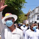 Gustavo Petro en Puerto Wilches